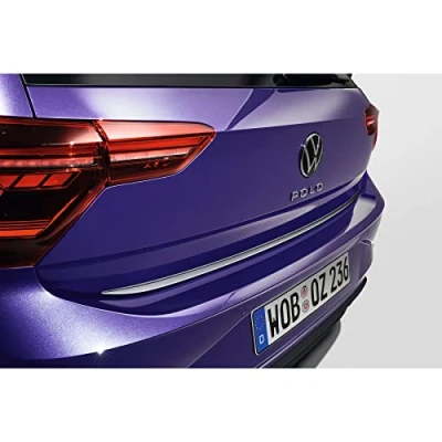 Immagine di Volkswagen 2G0071360A Modanatura decorativa per portellone posteriore, effetto cromato, colore: Argento