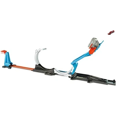 Immagine di Hot Wheels FLK60 Stunt Builder di Lancio del Razzo Challenge, Multicolore,