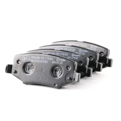 Immagine di BREMBO P 18 024 Kit pastiglie freno con segnalatore acustico usura accessori JEEP: WRANGLER 3, Compass, Cherokee IV, DODGE: Nitro SUV