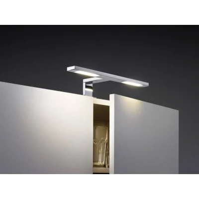 Immagine di Paulmann Hook 99385 Lampada LED per specchio 6.4 W Bianco caldo Cromo