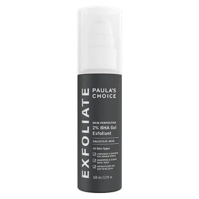 Immagine di Paula’s Choice SKIN PERFECTING 2% BHA Esfoliante Gel Peeling Viso Combatte i Imperfezioni, Brufoli e Punti Neri con Bisabololo Acido Salicilico Tutti Tipi di Pelle 100 ml
