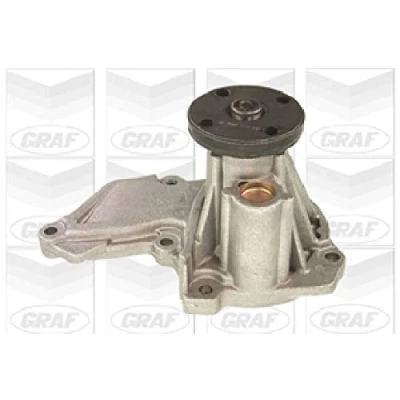 Immagine di GRAF PA612 Pompa acqua con guarnizione meccanico Ottone per trasmissione cinghia Poly V FORD: FIESTA 5, Focus Mk1 Hatchback, 2 Kombi, VOLVO: V50