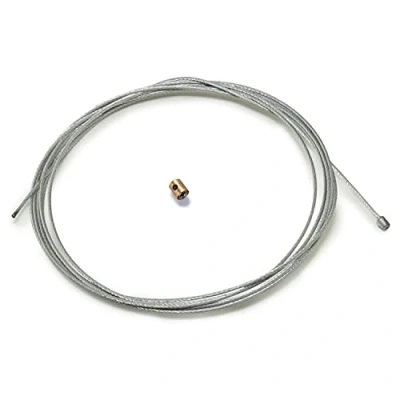 Immagine di Easyboost Cavo Acceleratore Gas 2,5 metri Ø1,2mm Transmissione con Morsetto Ferma Universale per Carburatore Scooter Moto (1 cavo)