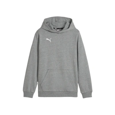 Immagine di Puma Teamgoal Felpa con cappuccio per bambini, Taglia: 140, Grauweiss