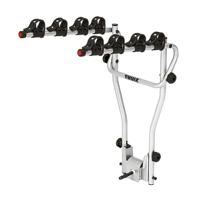 Immagine di Thule Hangon Portabici da Gancio Traino per 4 Bici Sospese Inclinabile Argento Silver One Size