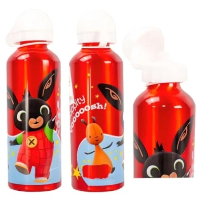 Immagine di TDL Bing the Bunny Borraccia in alluminio, 500 ml, colore: Rosso