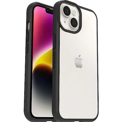 Immagine di Otterbox React (Pro Pack) Backcover per cellulare Apple iPhone 14 Trasparente, Nero Anti urti