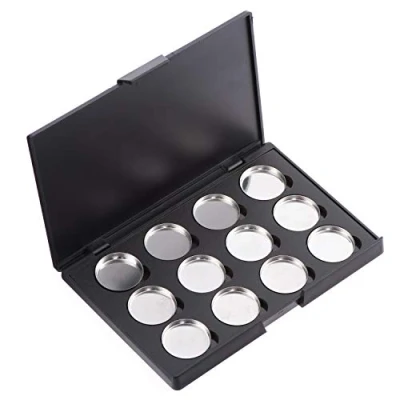 Immagine di Allwon Empty Palette per trucco con ombretti magnetici padelle in metallo rotondo da 12 Pcs 26 mm