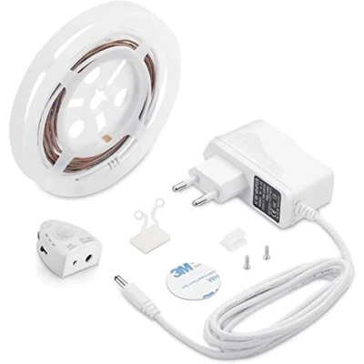 Immagine di LUXJET lampada da letto con rilevatore di movimento, sotto luce del letto, a movimento dimmerabile. Striscia LED 1,2M (1.2M(1pcs))