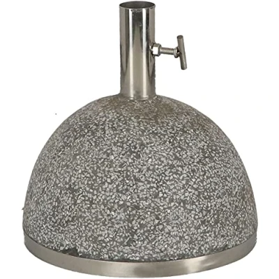 Immagine di Esschert Design PV11 24 x 25 cm 115 kg S Granito Supporto per ombrellone, Colore: Grigio