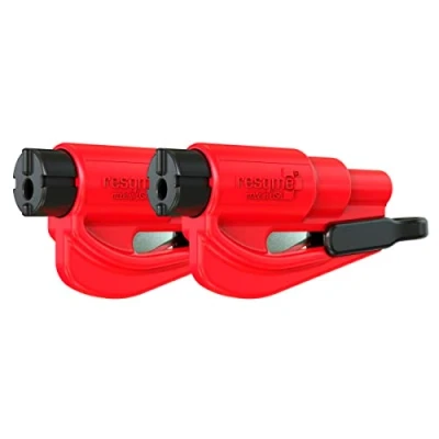 Immagine di RESQME GBO RQMTWIN ROT Accessorio di Sicurezza 2 in 1 per Portachiavi, Rosso, Pezzi