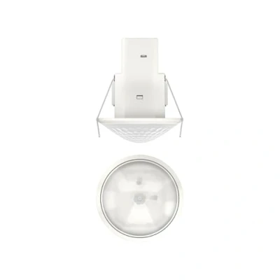 Immagine di Theben 1030560 theMova S360 100 DE WH Rilevatore di movimento passivo a infrarossi Montaggio soffitto Campo rilevamento rotondo 360 Funzione Teach in