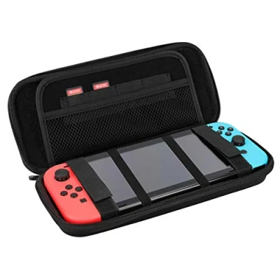 Immagine di mumbi Custodia Universale per Console Nintendo Switch, Colore: Nero
