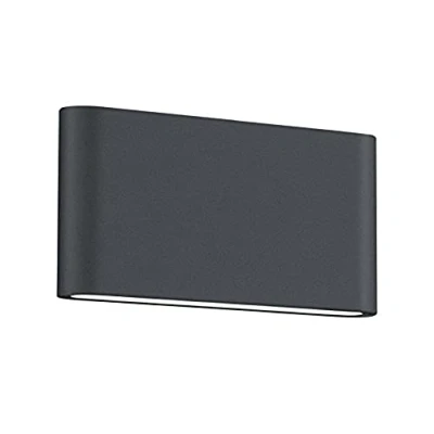 Immagine di Trio Leuchten Außenleuchte di coprivasi Integriert, 4.5 W, Anthrazit, Breite 17,5cm