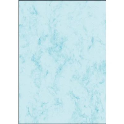 Immagine di SIGEL DP261 Carta da Lettere / marmorizzata, azzurro, A4, 90 g, 100 fogli