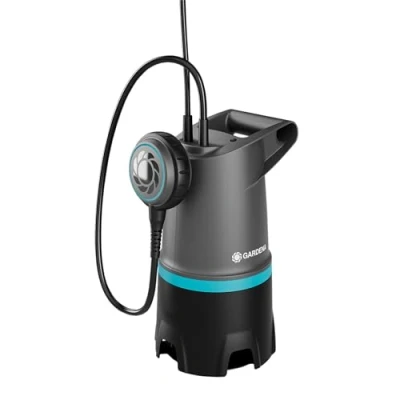 Immagine di GARDENA 2in1 Schmutzwasser Tauchpumpe 20000 BASIC 09017 47 Pompa di drenaggio ad immersione l/h 9 m