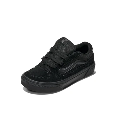 Immagine di Vans Caldrone, Scarpe da Ginnastica, Suede/Mesh Black/Black, 24 EU