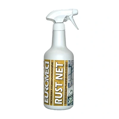 Immagine di Euromeci Rust Net, Schiuma eliminaruggine per Acciaio Inox, 750 ml