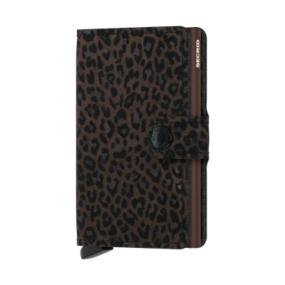 Immagine di Secrid Miniwallet Leo Brown Incisione gratuita