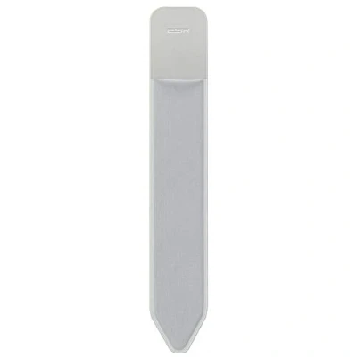 Immagine di ESR portamatite Compatibile con Apple Pencil (1a e 2a Generazione), Tasca Elastica [Penna Stilo protetta sicura] Custodia Adesiva attaccata alla per Penne Argento Grigio