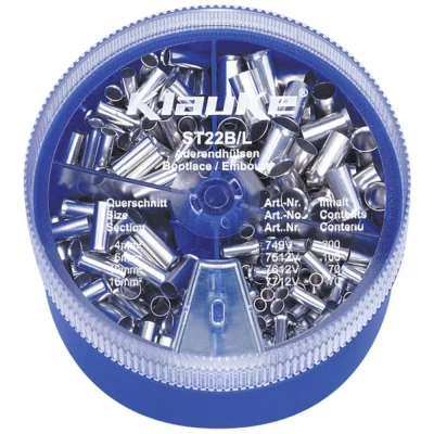 Immagine di Klauke ST22B Assortimento Capicorda 4 mm² 16 Argento 440 Parti