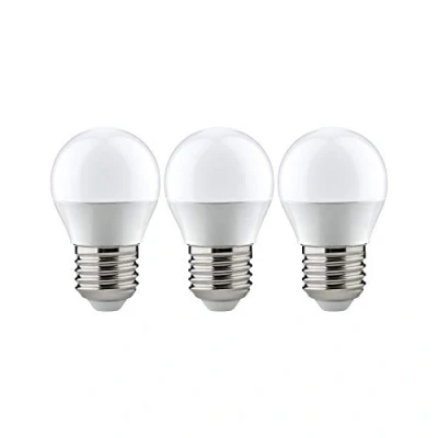 Immagine di Paulmann 28579 LED (monocolore) ERP F (A G) E27 5.5 W Bianco caldo (Ø x A) 45 mm 82 3 pz.
