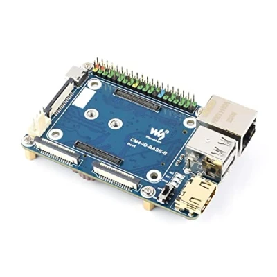 Immagine di Mini Scheda di Base per Raspberry Pi Compute Module 4 Lite/EMMC Serie Modulo, con Standard CM4 Socket e 40PIN GPIO Header, la Valutazione o Integrata nel Prodotto Finale