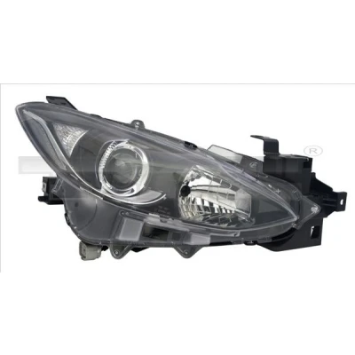 Immagine di TYC 20 14425 15 2 Fari Dx H11, H15 con luce guida diurna per veicolo circolazione senza motore elettrico MAZDA: 3 Hatchback
