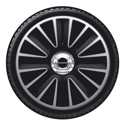 Immagine di AutoStyle PP 5425SB Copricerchi 15Pollici nero/argento