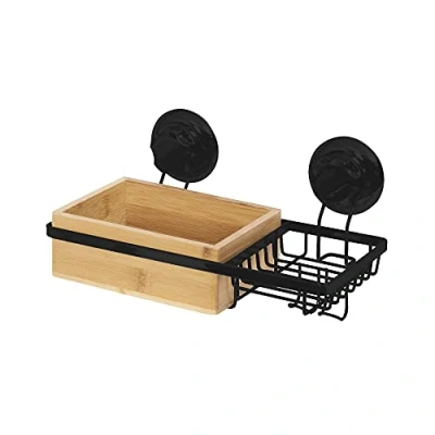 Immagine di Compactor Caddy Doccia, Nero/Marrone, 27. 3 x 15 13. 5 cm