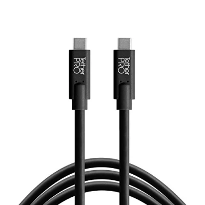 Immagine di Tether Tools TetherPro cavo da USB C a 4.6m nero