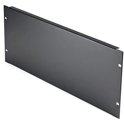 Immagine di StarTech.com Pannello cieco 4U per armadi rack da 19&quot;, di riempimento 4RU montaggio a server/rack rete, copertura/Spaziatore/piastra (RKPNL4U)e/piastra