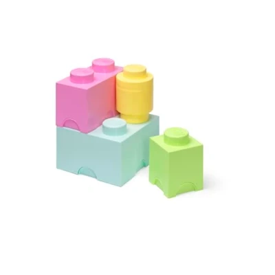 Immagine di Room Copenhagen R.C. Lego Storage Brick MP Pastell, 4 Pezzi, 40150802