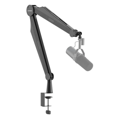 Immagine di IXTECH Braccio per microfono Blue Yeti Shure Sm7b Hyperx QuadCast Rode At2020 e Fifine Mic Stand gaming podcasting streaming modello CAPTAIN