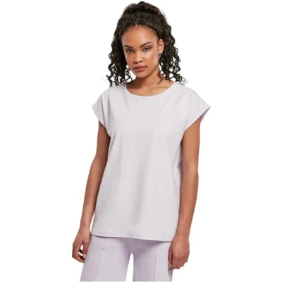 Immagine di Urban Classics Extended Shoulder TEE Tshirt basic, Donna, Taglia: Medium, Softlilac