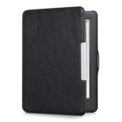 Immagine di kwmobile Custodia eReader Compatibile con Kobo Glo HD/Touch 2.0 Cover eBook Reader Flip Case Simil Pelle nero
