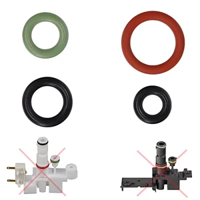 Immagine di Guarnizione, Set di manutenzione, O ring, accoppiamento per latte, serbatoio del contenitore latte adatto a DeLonghi EABI EC ECA ESAM EAM Nespresso EN AEG Caffe Grande 38