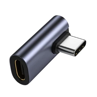 Immagine di XAGMODSHN Adattatore USB C 90 gradi basso di tipo maschio a femmina Extender Supporto 3.1 trasferimento dati