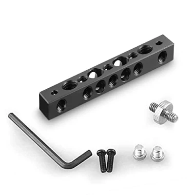 Immagine di SMALLRIG Mini Piastra di Montaggio con Fori Filettati, Cheese Bar per il Gopro, Monitor e Action Cam 1091