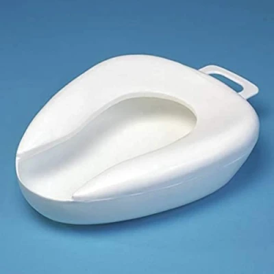 Immagine di Homecraft Bed Pan with Handle, General Purpose, Easy to Use, Simple Clean, for Bedbound, Elderly, Disabled, Handicapped, Invalid, Injury, Illness, Toileting (Eligible VAT relief in the UK)