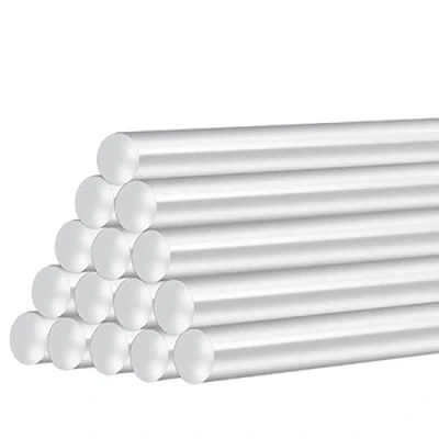 Immagine di 50 pezzi di colla a caldo trasparente, 7 x 100 mm, per fai da te e riparazioni, extra Power pistole