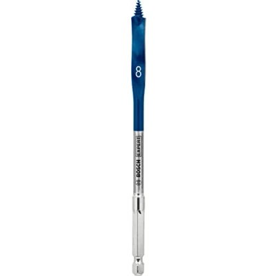Immagine di Bosch Accessories 2608900310 Mecchia per legno 8 mm Lunghezza totale 152 Alberino esagonale 1 pz.