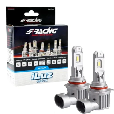 Immagine di SIMONI RACING ZR2 LED Conversion ILuz, Lampadine HIR2 a per Auto, 6500K luce Bianca