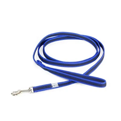 Immagine di Julius K9, Guinzaglio Color &amp; Gray con manico, 14 mm x 2 m, blu