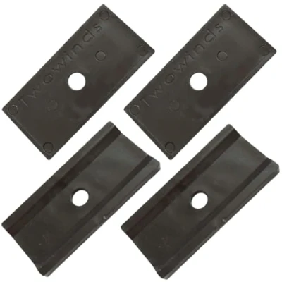 Immagine di Twowinds Supporto Binari Base Sostegno Carico Guida Scorrevole Interno Fissaggio Mobili, Frigo, Potty, Compatibile con T5 T6 Multivan Transporter California (4 unità)