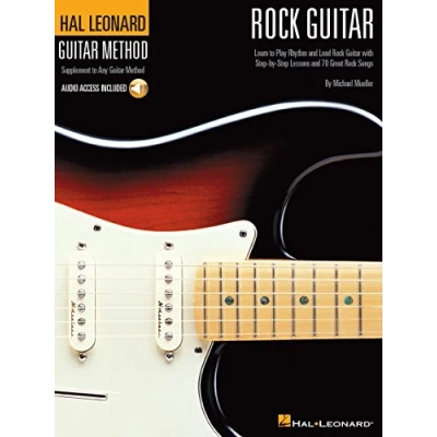 Immagine di Hal Leonard Guitar Method Rock Guitar: Learn to Play Rhythm and Lead with Step by Lessons 70 Great Songs