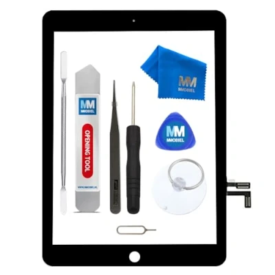 Immagine di MMOBIEL Digitizer compatibile con iPad 5 2017 (nero) display touch screen da 9,7 pollici, attrezzi inclusi