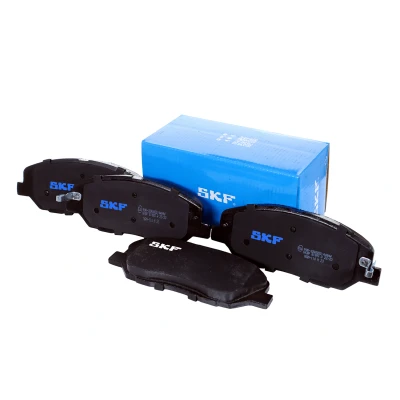 Immagine di SKF VKBP 81093 A Kit pastiglie freno con segnalatore acustico usura HYUNDAI: Santa FE 2, 3, Grand Fé, SSANGYONG: Korando III SUV
