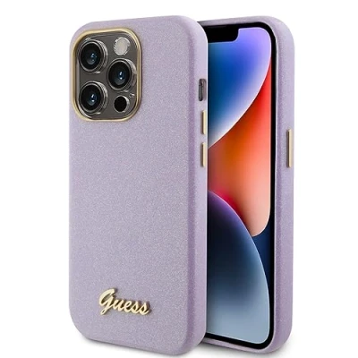 Immagine di Guess GUHCP15XPGMCSL Custodia rigida per iPhone 15 Pro Max 6.7&quot;, colore: Lilla