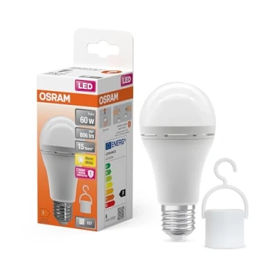 Immagine di OSRAM 4099854190087 LED (monocolore) ERP F (A G) E27 Forma di bulbo 8 W = 60 Bianco caldo (Ø x A) mm 1 pz.